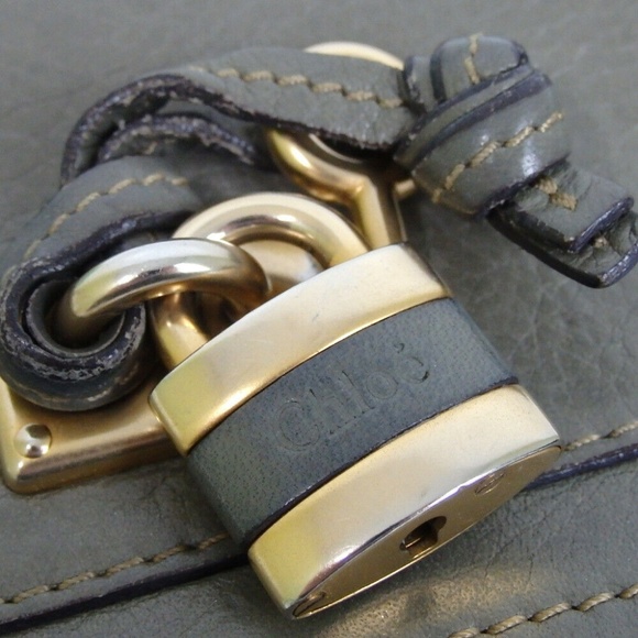 TRADED Chloe Paddington Leather gold lock wallet - Picture 4 of 8